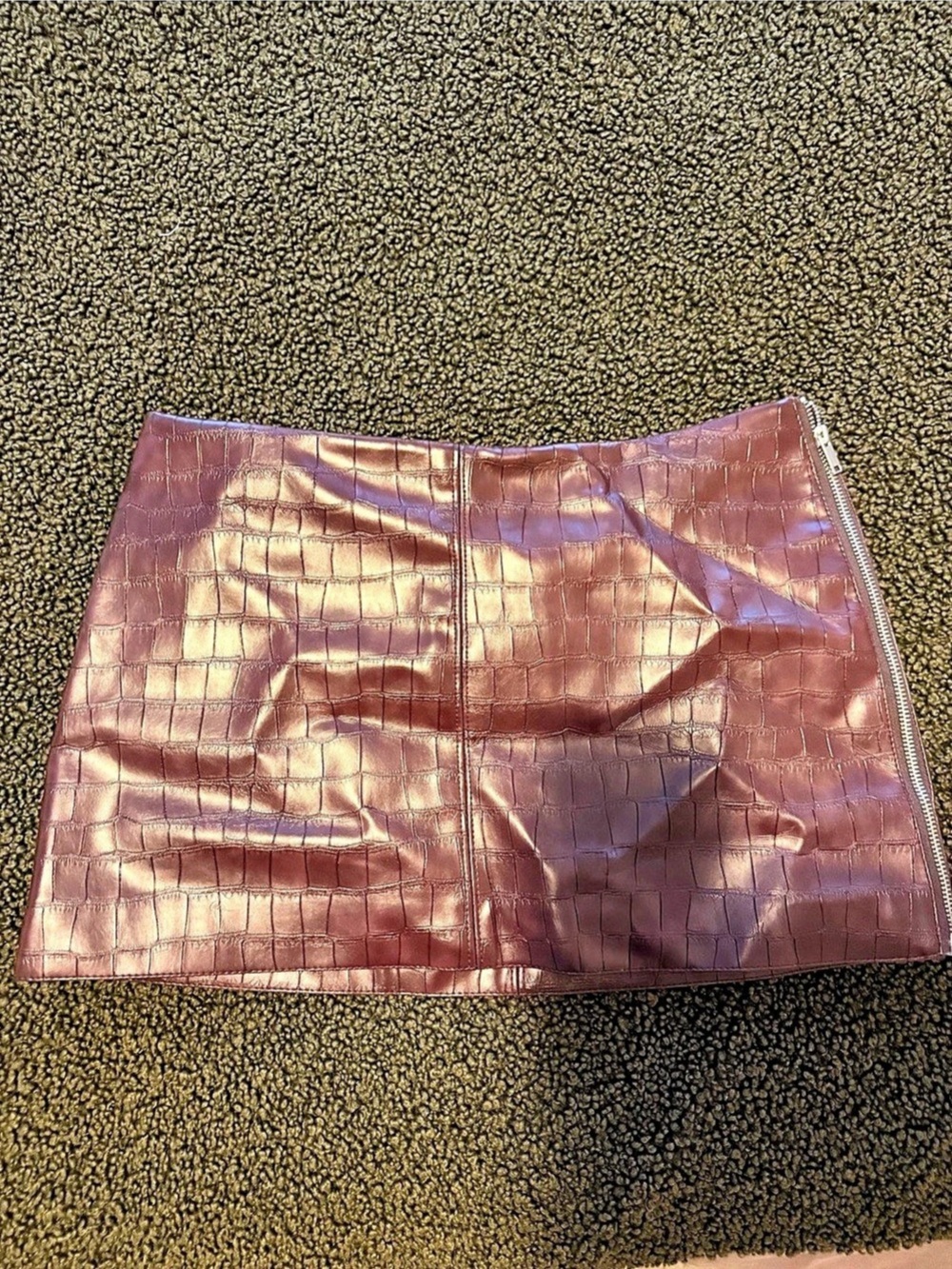 H&M Snake Print Skirt